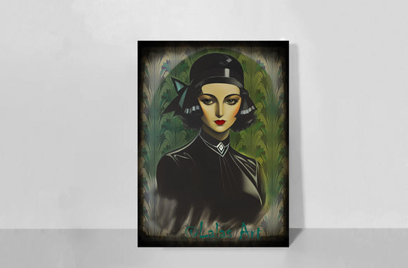 Art Deco - Flapper girl - 1920s