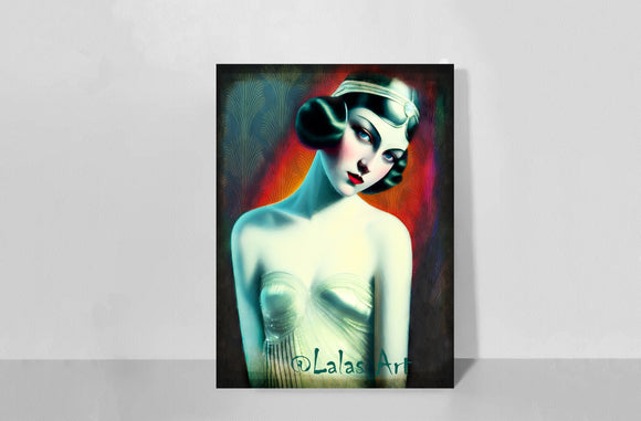 Art Deco - Flapper girl