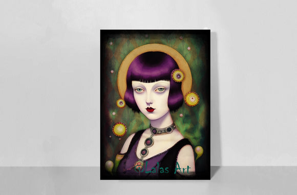 Art Deco - Surreal Flapper girl  Nr. 11