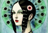 Art Deco - Surreal Flapper girl  Nr. 10