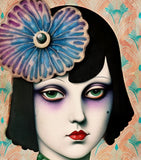 Art Deco - Surreal Flapper girl  Nr. 12
