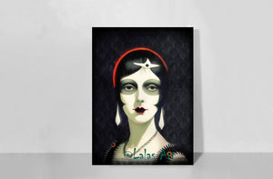 Art Deco - Surreal Flapper girl 9