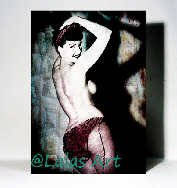 Bettie Page - Lala's Art