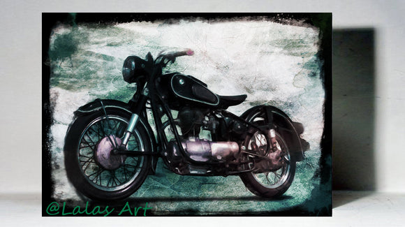 250cc BMW R27 Painting - Lala's Art