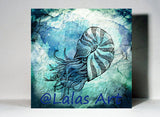 Sea creature Nautilus Painting - Lala's Art