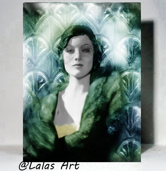 Myrna Loy - Lala's Art