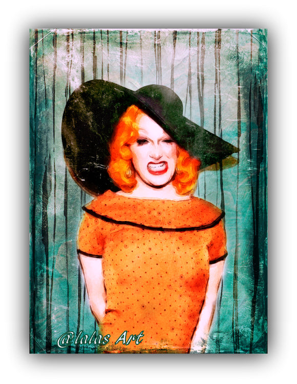 Jinkx Monsoon - Drag queen - Show Girl - Painting - Lala's Art