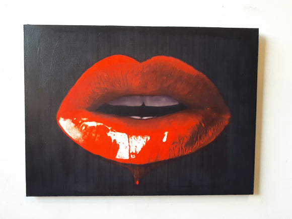 Red Lips - Lala's Art