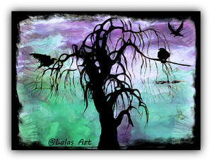 The creepy tree - Lala's Art