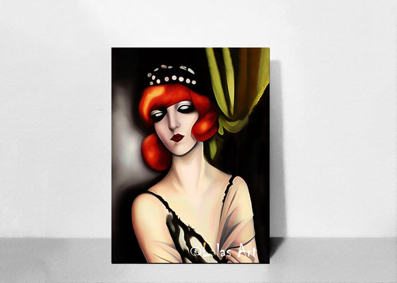 Art Deco - Flapper girl