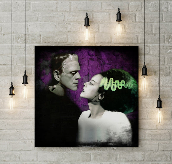 Bride of Frankenstein and Frankenstein - Lala's Art