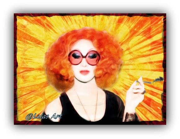 Jinkx Monsoon - Drag queen - Show Girl - Painting - Lala's Art