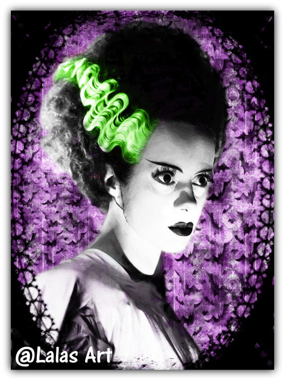 Bride of Frankenstein - Lala's Art