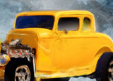 1932 5-Window Ford Classic Vintage Retro Car Oldtimer Painting Art - Lala's Art