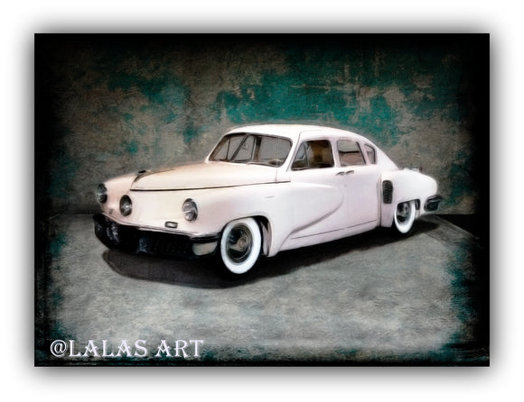 The Tucker 1948 - Tucker Torpedo - Art - Painting - Lala's Art