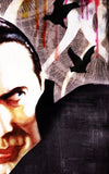 Coffin shaped -  Dracula - 1931 Portrait of Bela Lugosi - Lala's Art