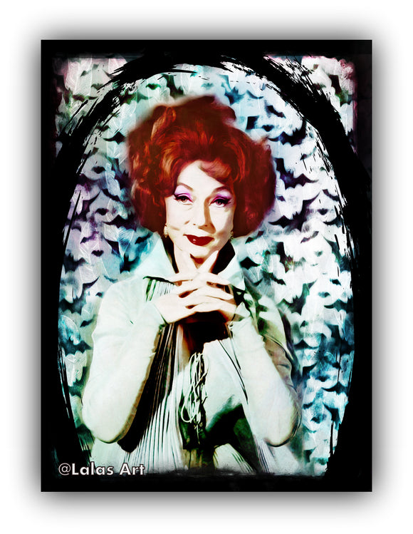 Agnes Moorehead - Bewitched - Endora - Lala's Art