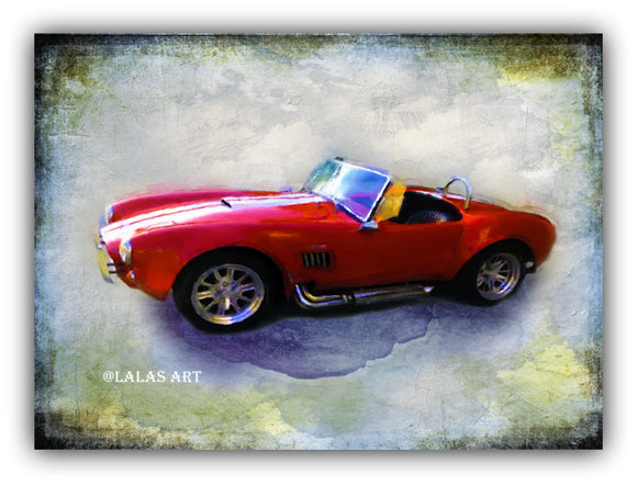 Shelby Cobra 427 - Painting - Lala's Art