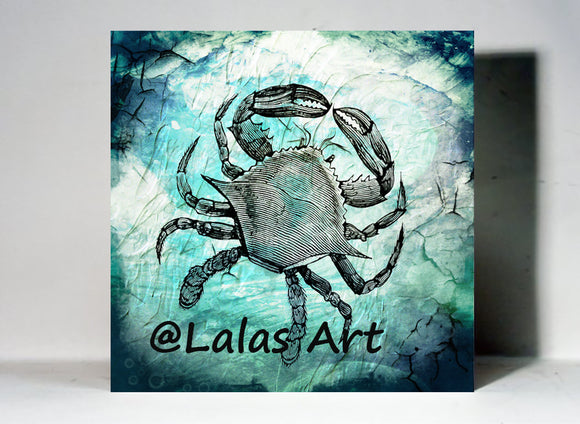 Sea creature Crab Painting - Lala's Art