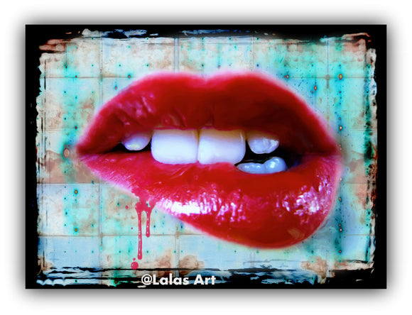 Red Lips - Lala's Art