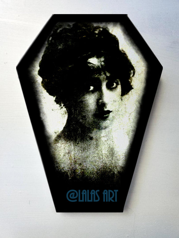 Coffin shaped -  Mabel Normand